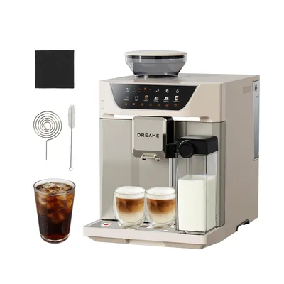 Produktbild von Dreame Ecceluxe™ Master FCM60 Espressomaschine,Intelligentes Mahlwerk,19 Bar,6 Getränke,92 °C Extraktion,abnehmbare Brüheinheit,Selbstreinigend,Creme
