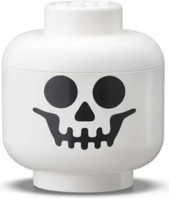 Image de LEGO 40330803 LEGO Mini tête de rangement STORAGE HEAD SKELETON, 360 ml