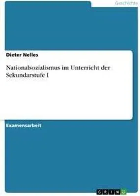 Produktbild von Nationalsozialismus im Unterricht der Sekundarstufe I