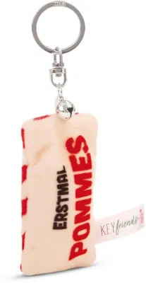 Productafbeelding van Mini pluche kussenhouders, 8 cm, met belletje