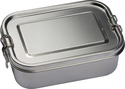 Produktbild von Brotdose / Lunchbox / aus Edelstahl / Farbe: silber