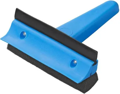Image de Raclette à vitres 13,5 cm avec éponge et gratte-glace 3 en 1