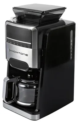 Kaffeemaschine mit Mahlwerk, 1400 W, 1,5 l, Timer, 25 Mahlstufen