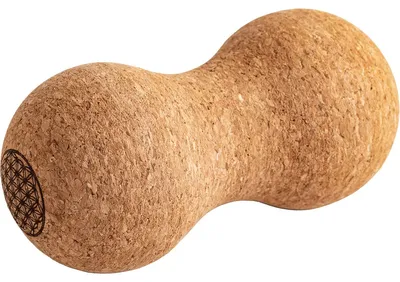 Produktbild von Yoga Faszien-Duoball - Kork mit Blume des Lebens