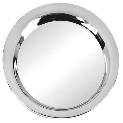 Flaschenuntersetzer versilbert D 16,5 cm, rund, vielseitig
