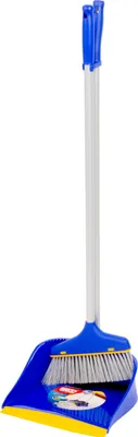 Obrázek produktu pro Neco 30-1045-14 úklidová sada, smeták s lopatkou, násada 80 cm