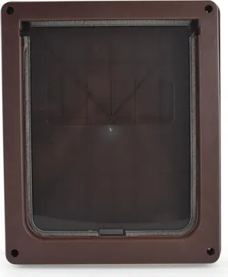 Image de Bentech Porte pour chiens et chats marron L