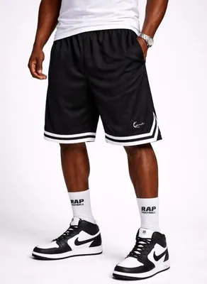 Obrázek produktu pro Pánské kraťasy Karl Kani Signature Mesh Shorts Black White - M