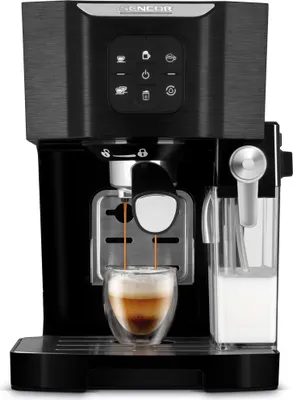 Immagine prodotto di SENCOR SES 4040BK Macchina da caffè completamente automatica, acciaio inox