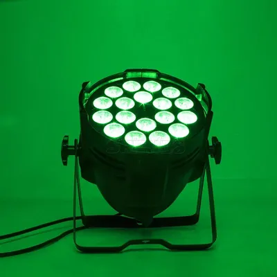 Produktbild von Aluminium-Bühnenscheinwerfer - DMX-Lichteffekt - 18 x 12 W - RGBWA+UV - DMX512 - 324 W - EU-Stecker