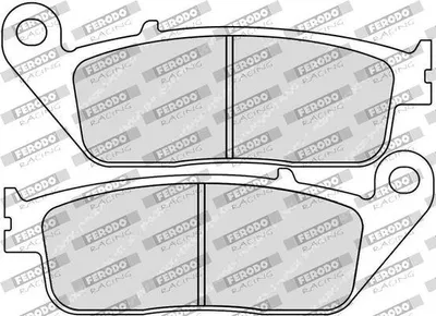Produktbild von FERODO RACING Bremsbeläge Satz Bremsklötze für TRIUMPH MOTORCYCLES STREET FDB664ST