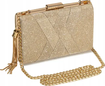 Image de Sac De Soirée Pour Femmes, Sacs De Soirée, Pochette Avec Chaîne Dorée