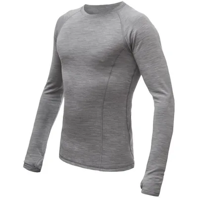Immagine prodotto di Maglietta Sensor Merino Bold uomo lunga cool grey Taglia L 22200039-02