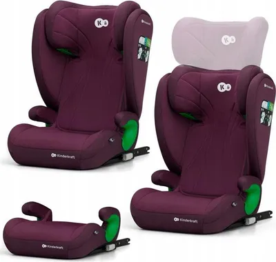 Obrázok produktu pre Detská Autosedačka Power Junior Fix I-Size Isofix 100-150Cm Cherry