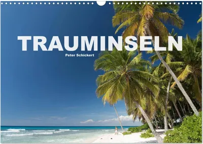 Produktbild von Trauminseln (Wandkalender 2026 DIN A3 quer), CALVENDO Monatskalender