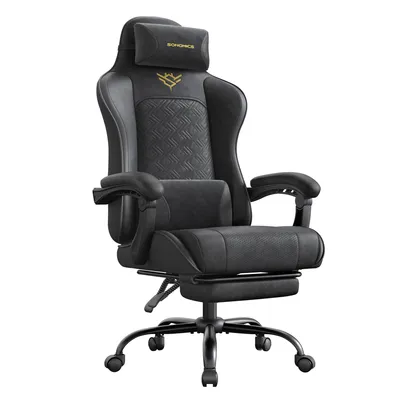 Obrázek produktu pro SONGMICS Herní židle, kancelářská židle, židle k psacímu stolu, ergonomické herní křeslo
