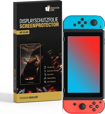 Zdjęcie produktu dla 2x ochraniacz ekranu dla Nintendo Switch ochraniacz ekranu HD CLEAR