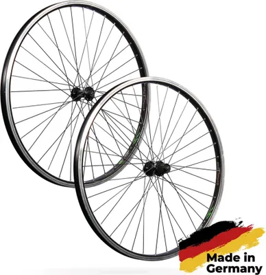 Produktbild von 28 Zoll Laufradsatz Exal 25 Shimano Deore HB-T610 7-11 schwarz
