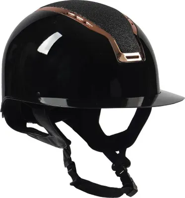 Produktbild von Horka Gaudi Glossy Frauenhelm Schwarz 54-56 cm Frau Schwarz 54-56 cm