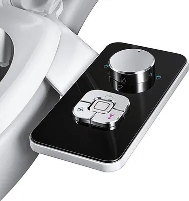 Image de Rehausse de bidet avec buses rétractables pour le nettoyage avant et arrière, eau froide