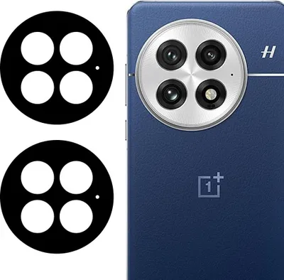 Produktbild von OnePlus 13 Kamera Objektivschutz - 9H Panzerglas Doppelpack - Schwarz
