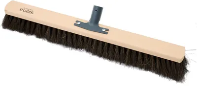 Produktbild von Saalbesen Kunsthaar 40 cm ohne Stiel Metallhalter, Buche  100 %