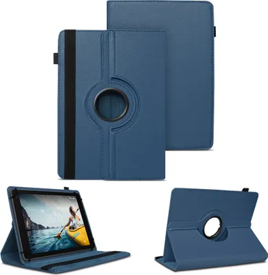 Produktbild von Schutzhülle für Tabwee Tablet T20 T50 T80 T90 W90 Hülle Tasche 360 Grad DrehbarFarben:Blau