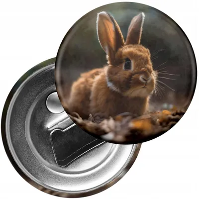Produktbild von Kühlschrankmagnet mit Flaschenöffner - Tiere Hase