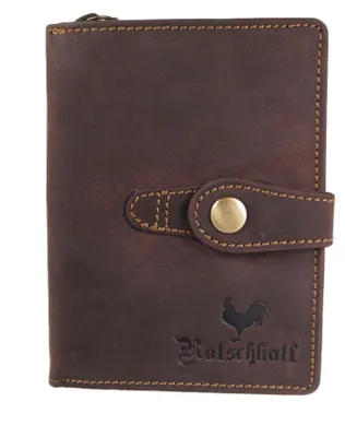 Produktbild von Hodalump & Ratschkatl Damen Geldbörse Geldtasche Hasi Leder Braun