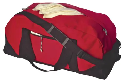 Immagine prodotto di L-Merch - Borsa da viaggio "Nottingham", Sport LT3653 (taglia unica) (rosso/nero)