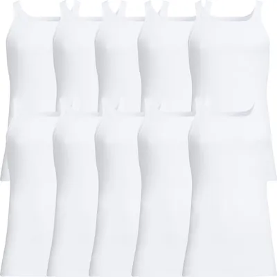 Produktbild von Con-ta Herren-Unterhemd 10er-Pack weiß 10