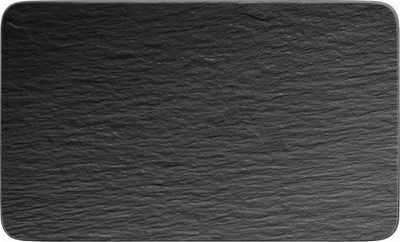 Produktbild von Villeroy & Boch Rock, Schieferplatte, Porzellan, Schwarz, Rechteckig, 280 mm, 170 mm