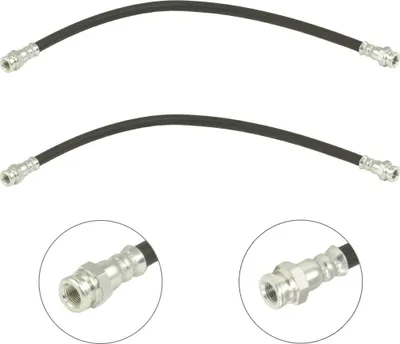 Produktbild von RIDEX 83B1094 Bremsschlauch Hinten für VW Caddy II Kastenwagen (9K9A) Caddy II Kombi (9K9B) für SEAT Inca (6K9)