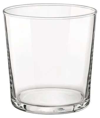 6 gehärtete Glasgläser 37 cl, Ghiffa-Stil, Italien