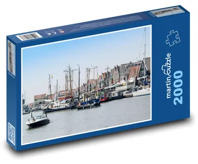 Obrázok produktu pre Puzzle 2000 Holandský prístav s loďami - martinpuzzle