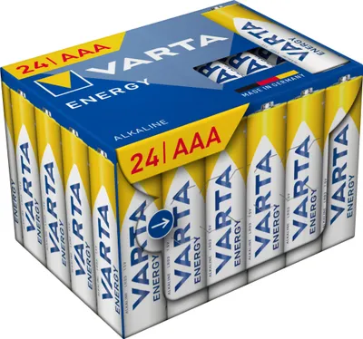 Produktbild von Varta Energy AAA, Einwegbatterie, AAA, Alkali, 1,5 V, 2 Stück(e), 1,5 V