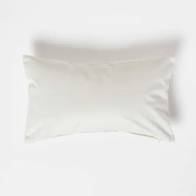 Produktbild von HOMESCAPES Samtkissen creme 30 x 50 cm - Dekokissen mit Füllung