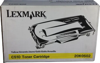 Produktbild von Lexmark 20K0502 Toner Yellow -A