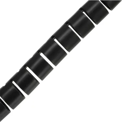 Produktbild von InLine® flexibler Kabelkanal/Kabelschlauch 10m, schwarz, 25mm