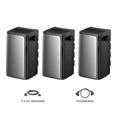 Zdjęcie produktu dla Powerness®Balcony Power Station Storage 5760Wh EcoFlow Stream AC Pro All-in-One Storage x3 i kable do elektrowni balkonowej