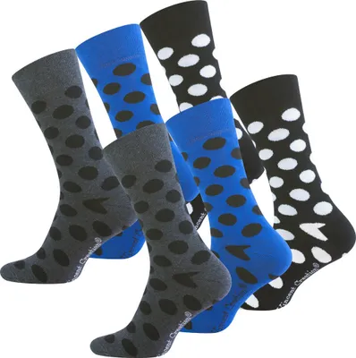 Produktbild von Vincent Creation® Casual Socken "DOTS" 6 Paar 39-42