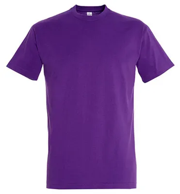 Immagine prodotto di SOLS - T-shirt "Imperial" per uomo/donna unisex, cotone filato ad anello LT2562 (L) (viola scuro)