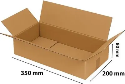 Zdjęcie produktu dla Opakowanie kartonowe 350x200x80mm