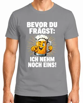 Imagen del producto de Antes de que preguntes, me tomo otra cerveza. Camiseta sarcástica para hombre, color gris, talla XL