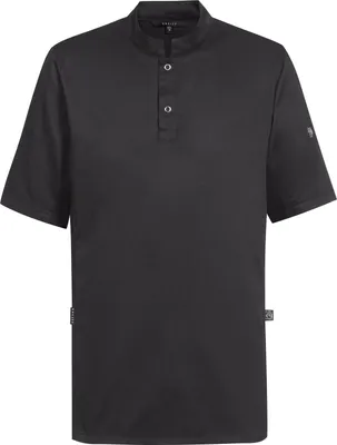 Produktbild von Greiff GASTRO-MODA Cuisine Herren Kochshirt Kurz Regular Schwarz M