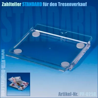 Produktbild von Zahlteller / Cashtray STANDARD (Square)