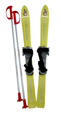 Produktbild von Kinderskier 90 cm gelb