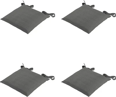 Produktbild von Madison - Sitzkissen - Karograu - 46x46 - Grau - 4er Set