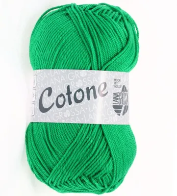 Produktbild von Lana Grossa - Cotone 0015 smaragd