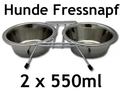 Produktbild von Edelstahl Fressnapf Hundenapf